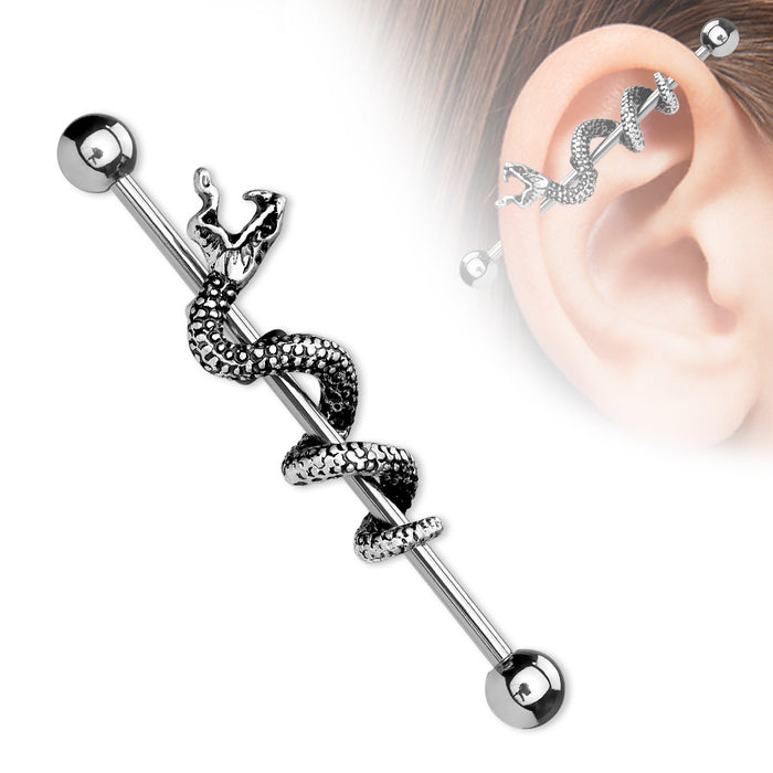 Snake Industrial Barbell