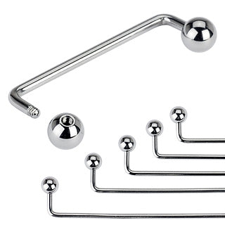 Staple Surface Barbell 316L Surgical Steel 14G