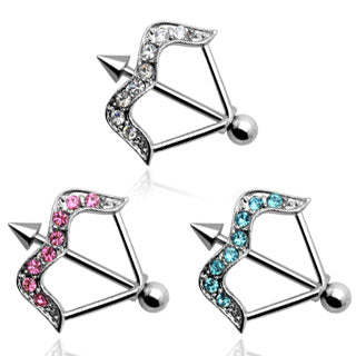 Arrow Nipple Shield With Gems