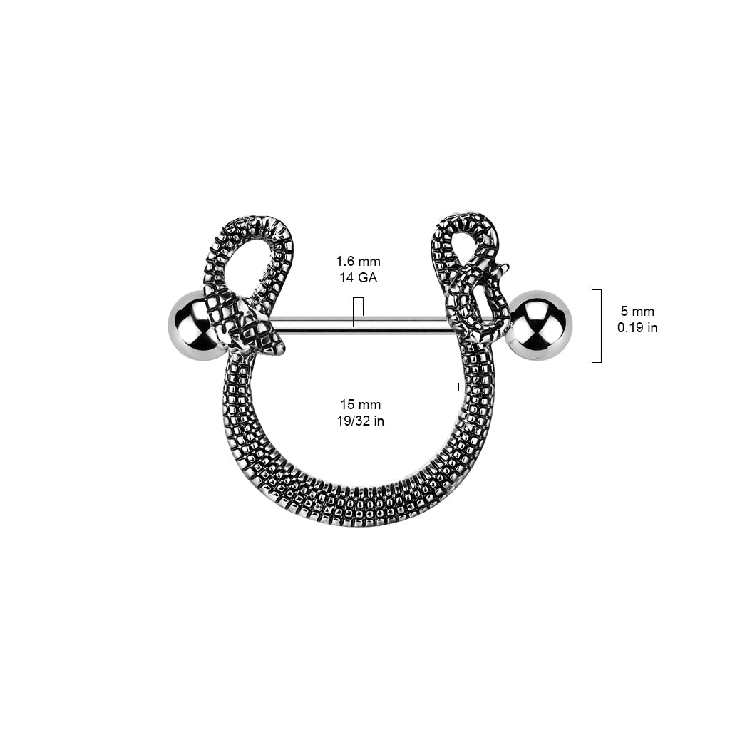 Snake Nipple Shield size chart